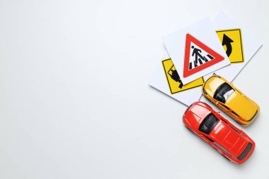 Sürüş okulu ve sürüş dersleri konsepti, eğitim konsepti