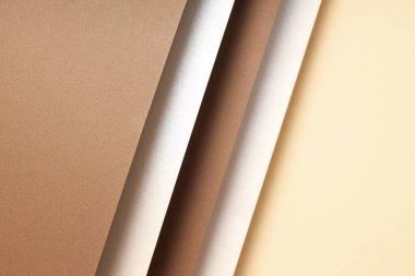 Model, soyutlama, renkli kağıt, üst görünüm