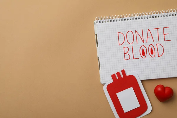 Донорство Крові Концепція Усвідомлення Донорства — стокове фото