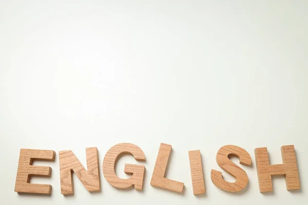 Englischlernen Konzept Des Spracherwerbs — Stockfoto