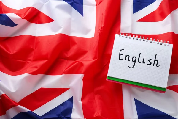 Imparare Inglese Concetto Lingua — Foto Stock