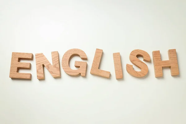 Att Lära Sig Engelska Begreppet Språkinlärning — Stockfoto