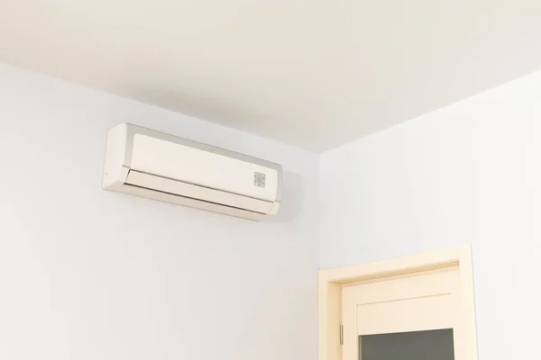 Air Conditioner Living Room Space Text — Stock Photo, Image