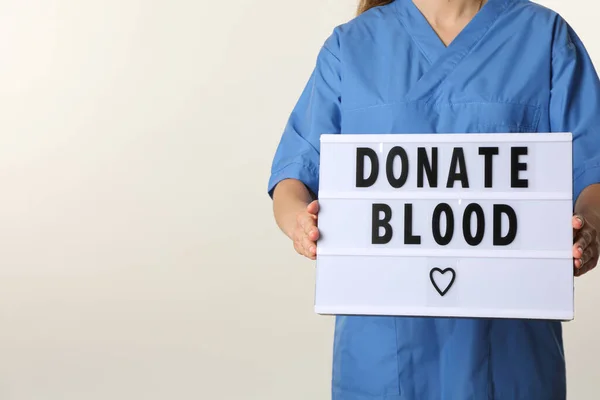 Bloeddonatie Concept Van Bewustzijn Donatie — Stockfoto