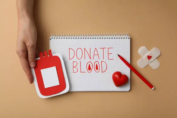 Blood Donation Concept Awareness Donation — Stock Photo, Image