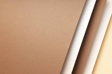 Model, soyutlama, renkli kağıt, üst görünüm