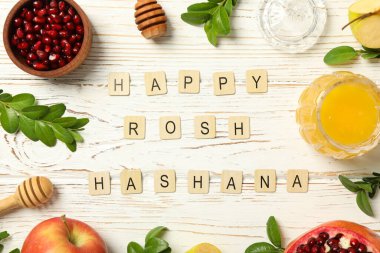 Rosh hashanah - Yahudi Yeni Yıl tatili konsepti