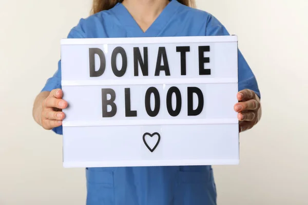 Dawstwo Krwi Koncepcja Świadomości Dawstwo Krwi — Zdjęcie stockowe