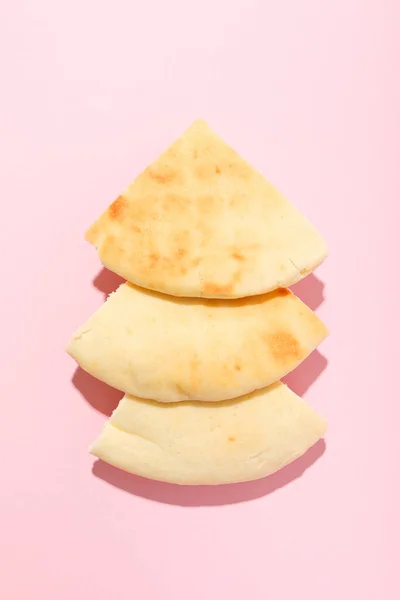 Sabroso Concepto Panadería Deliciosa Pita Comida Para Hacer Casa — Foto de Stock