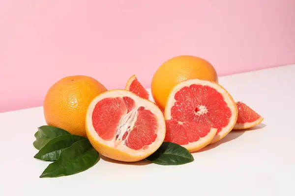 Juicy Summer Fruit Grapefruit Concept Fresh Food — Stock Photo, Image