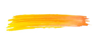 PNG, turuncu boya, beyaz arka planda izole edilmiş.