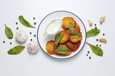 Lezzetli yemek konsepti. Lezzetli patates kızartması.