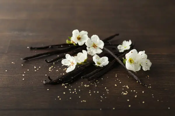 Concept Aromatherapy Aromatic Vanilla Extract — Stock Photo, Image