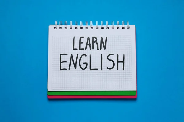 Aprender Inglés Concepto Aprendizaje Idiomas —  Fotos de Stock