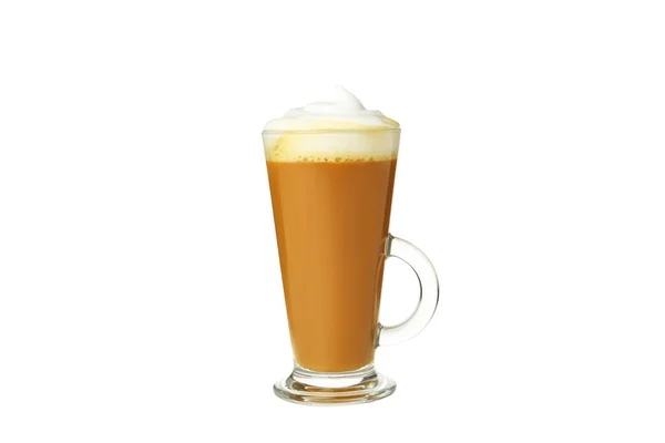 Png Pumpa Kaffe Isolerad Vit Bakgrund — Stockfoto