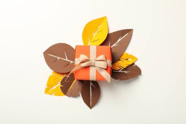 Sonbahar ve sonbahar sezonu, sonbahar sezonu hediyesi ve şimdiki konsept