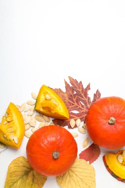 Sonbahar yemeği - kabak ve kabak çekirdeği