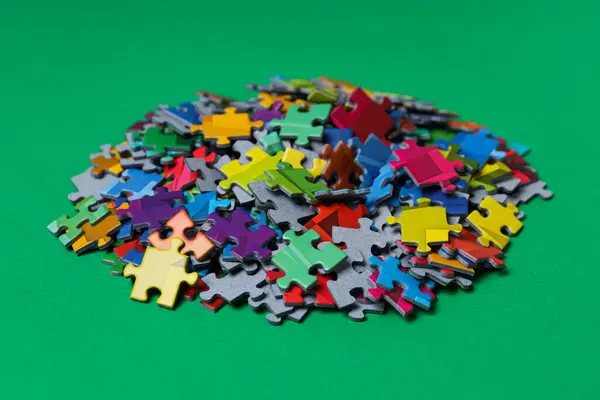 Puzzles Composition Pour Différents Concepts Idées — Photo
