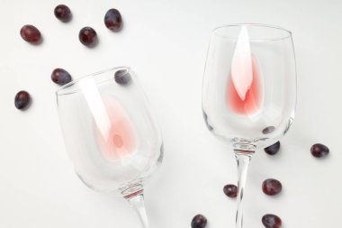 Lezzetli içki konsepti - şarap, gurme konsepti