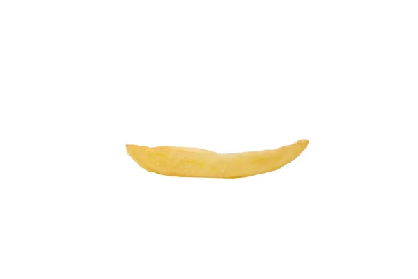 Png Pommes Frites Närbild Isolerad Vit Bakgrund — Stockfoto