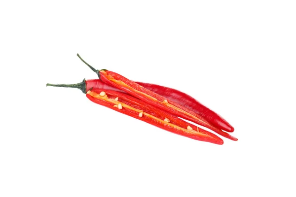 Png Chili Frucht Isoliert Auf Weißem Hintergrund — Stockfoto