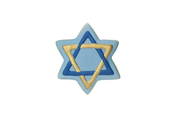 Png Pan Zenzero Con Immagini Simboli Ebraici Isolato Sfondo Bianco — Foto Stock