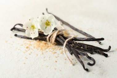 Aromatik vanilya özlü aromaterapi kavramı