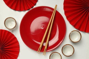 Dünya konseptinde farklı hizmet - Çin servisi veya Çin sofrası kurulumu