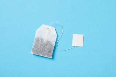 Sıcak içecek kavramı - çay ve çay poşeti