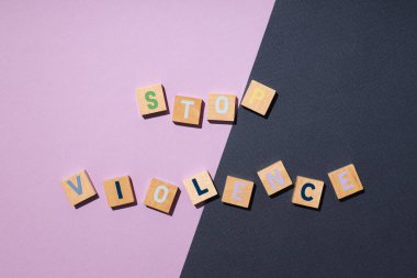 Kadına yönelik şiddetin ortadan kaldırılması için gün.