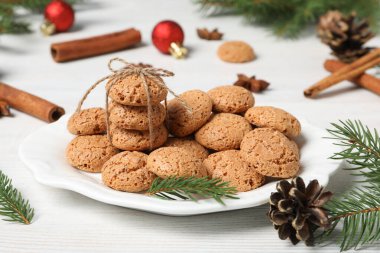 Lezzetli, Hollanda Pepernoten konili Noel kurabiyeleri.