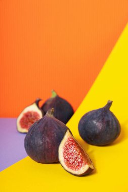 İncir, lezzetli ve sulu meyve kavramı