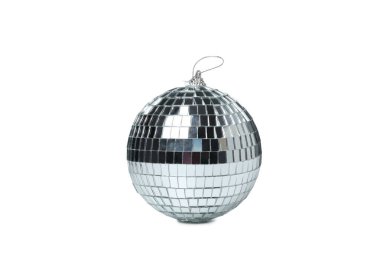 PNG, güzel disko topu, beyaz arkaplanda izole.