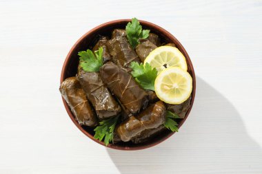 Dolma, lezzetli ve lezzetli ev yapımı yemekler, lezzetli yemekler.