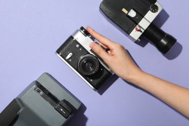 Retro kameralar, geçmişe dönük kameralar.