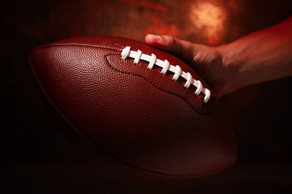 Fútbol Americano Concepto Super Bowl Fútbol Americano — Foto de Stock