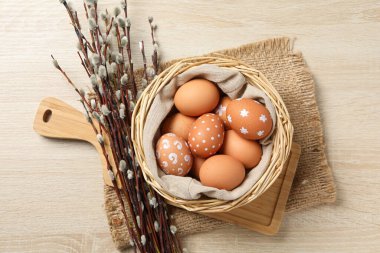 Bahar tatili - Paskalya, söğütle Paskalya konsepti