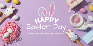 Paskalya, Mutlu Paskalyalar, Mutlu Paskalyalar tasarımı