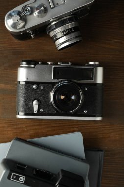 Retro kamera, retro kamerada fotoğraf çekimi
