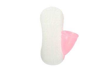 PNG, Regl, kadın sorunları konsepti, beyaz arka planda izole