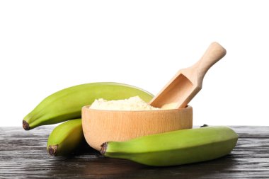 PNG, muz unu, beyaz arkaplanda izole edilmiş.