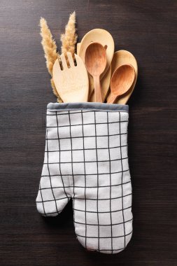 Mutfak için aksesuarlar, evde yemek pişirmek.