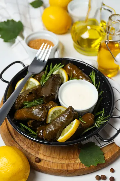 Dolma, lezzetli ve lezzetli ev yapımı yemekler, lezzetli yemekler.