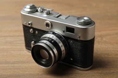 Retro kamera, retro kamerada fotoğraf çekimi