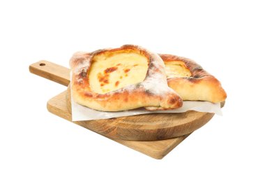 PNG, Khachapuri, tasty baking food, isolated on white background clipart