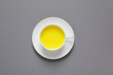 Ay ya da zerdeçal sütü, lezzetli içecek kavramı
