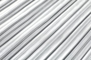 Açık gümüş çizgili arkaplan, tasarım için yüzey, kapat