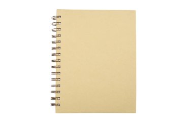 PNG, kapalı defter, beyaz arkaplanda izole