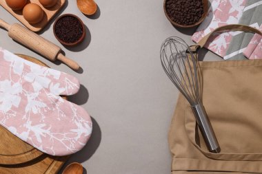 Mutfak için yemek, aksesuar ve yemek pişirmek.