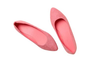 Yumuşak pembe bale daireleri çeşitli elbise stilleri ve etkinlikler için mükemmeldir.